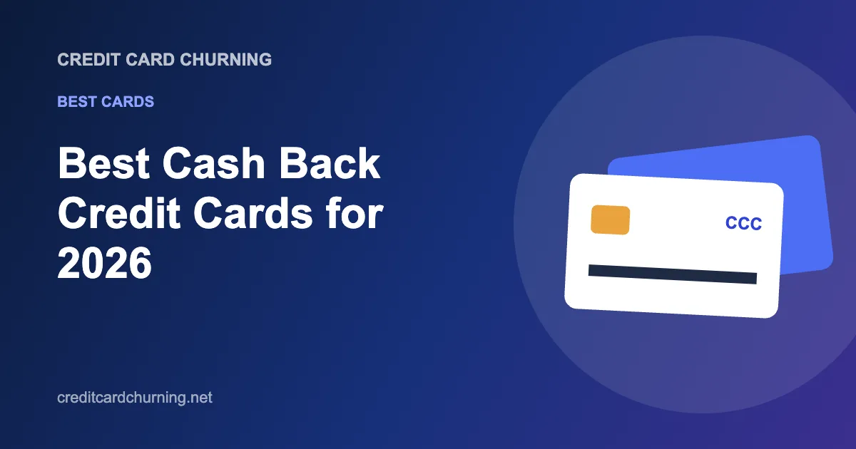 Best Cash Back Credit Cards for 2026 - Credit Card Churning