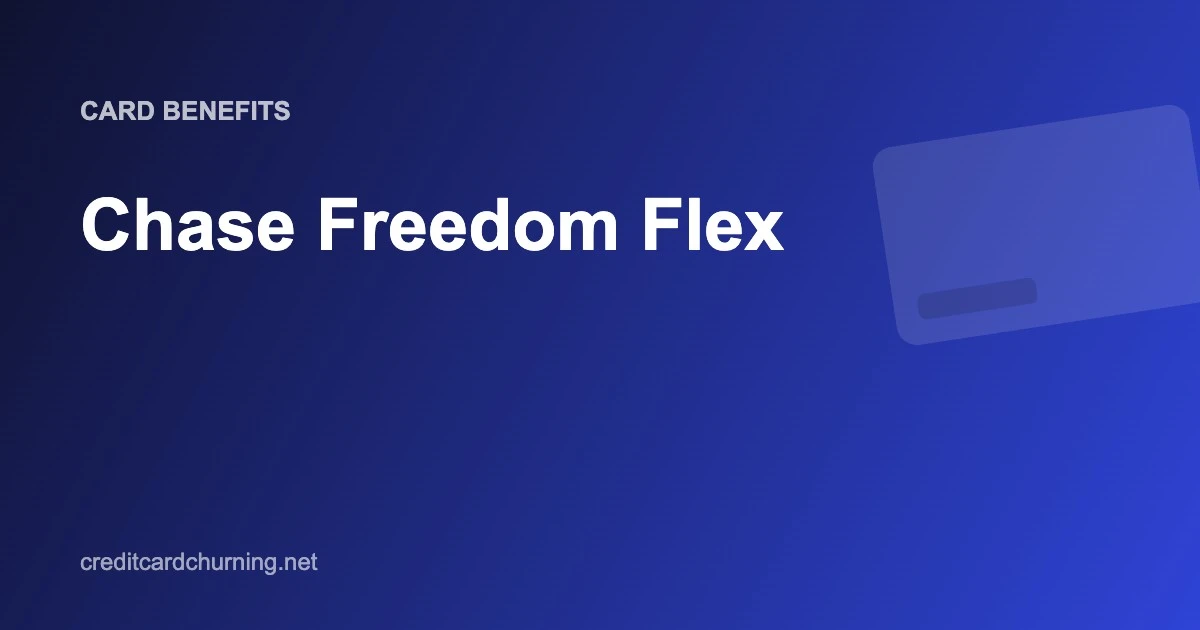 Chase Freedom Flex