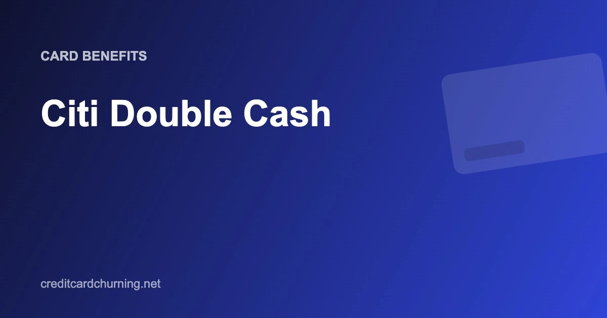 Citi Double Cash
