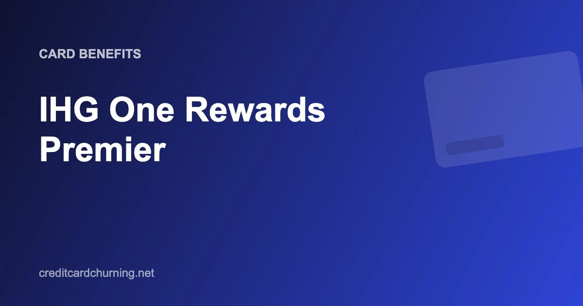IHG One Rewards Premier