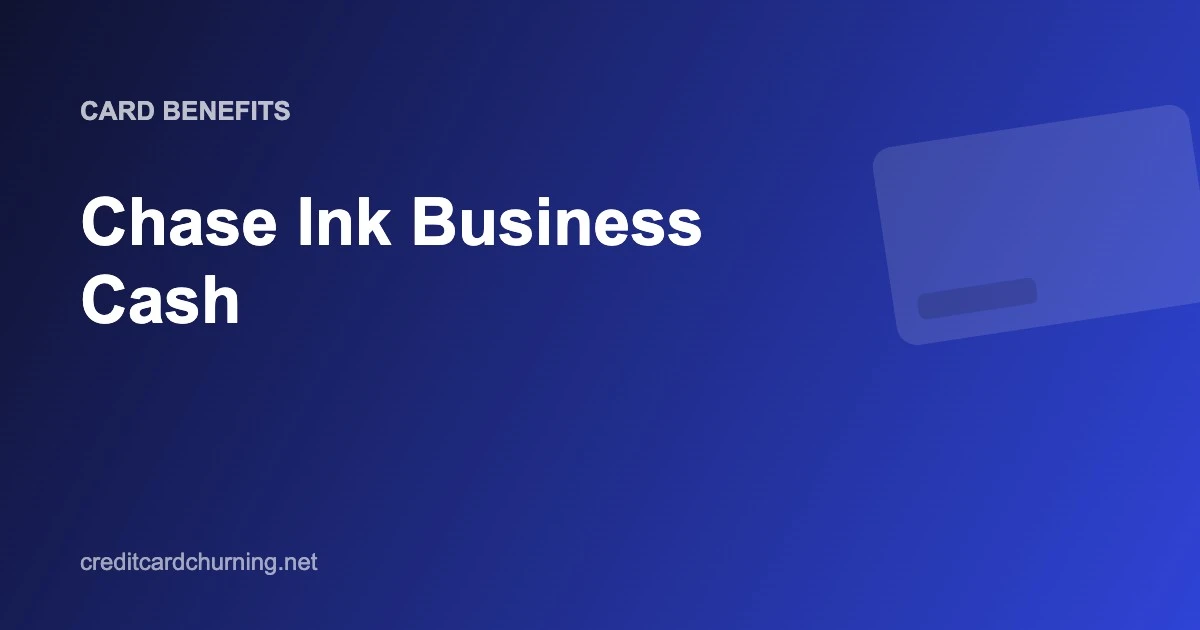 Chase Ink Business Cash