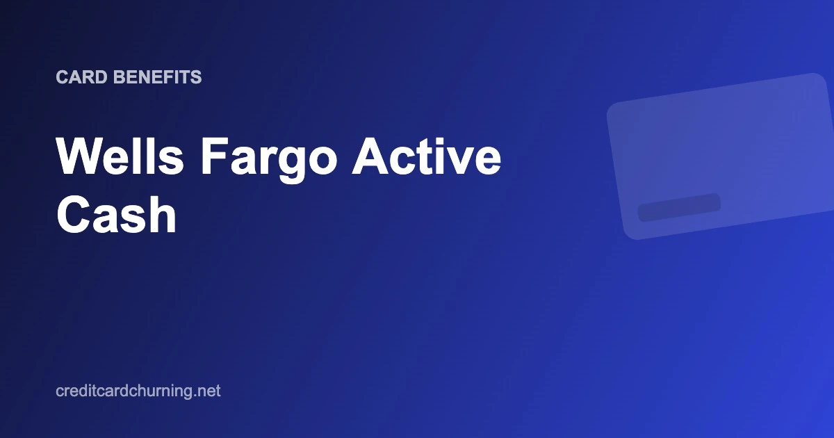 Wells Fargo Active Cash